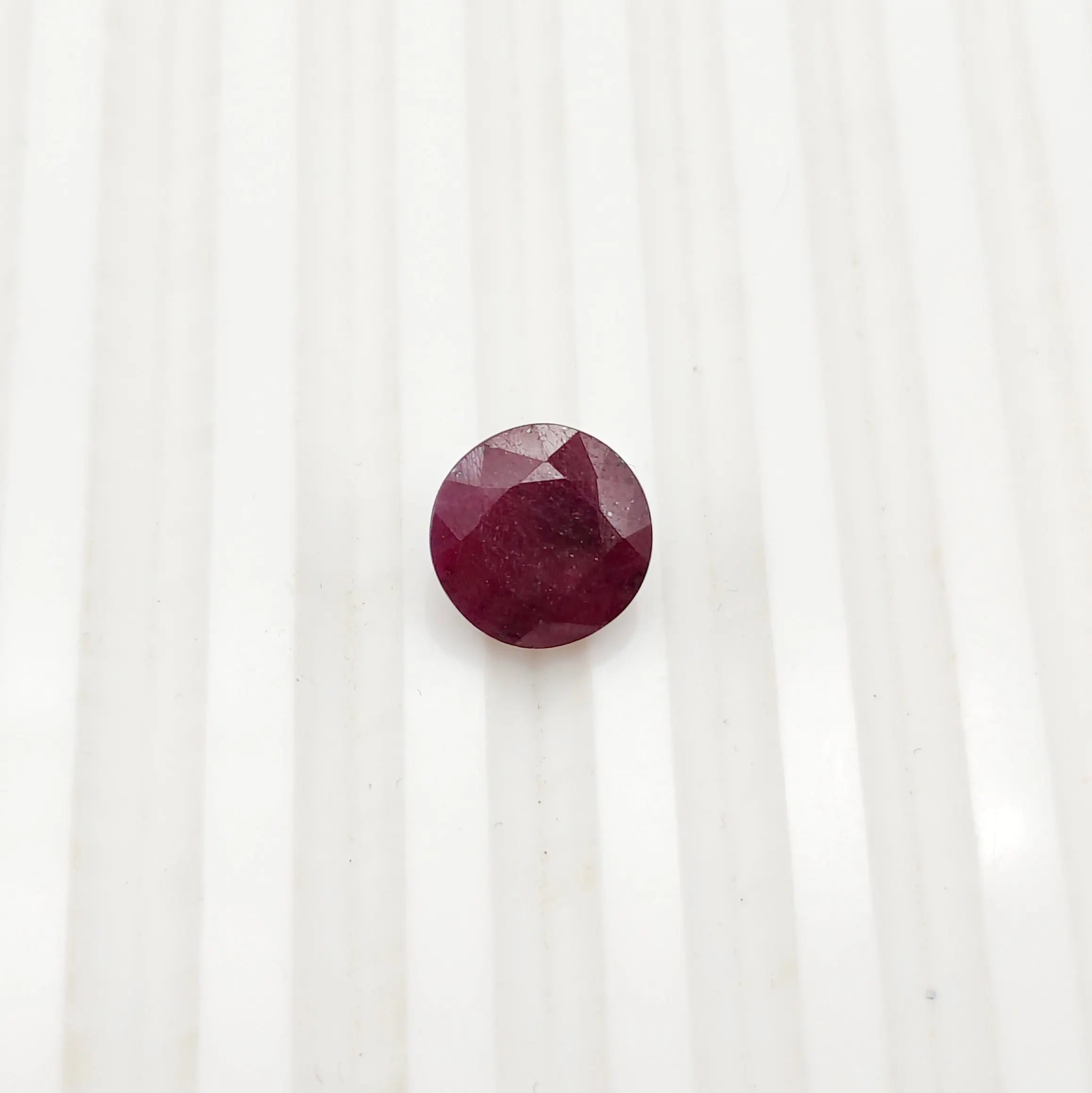 A+ Quality ROUND MIXED NATURAL RUBY, RED COLORED, INDIAN GEMSTONE, WEIGHT 5.25 CTS